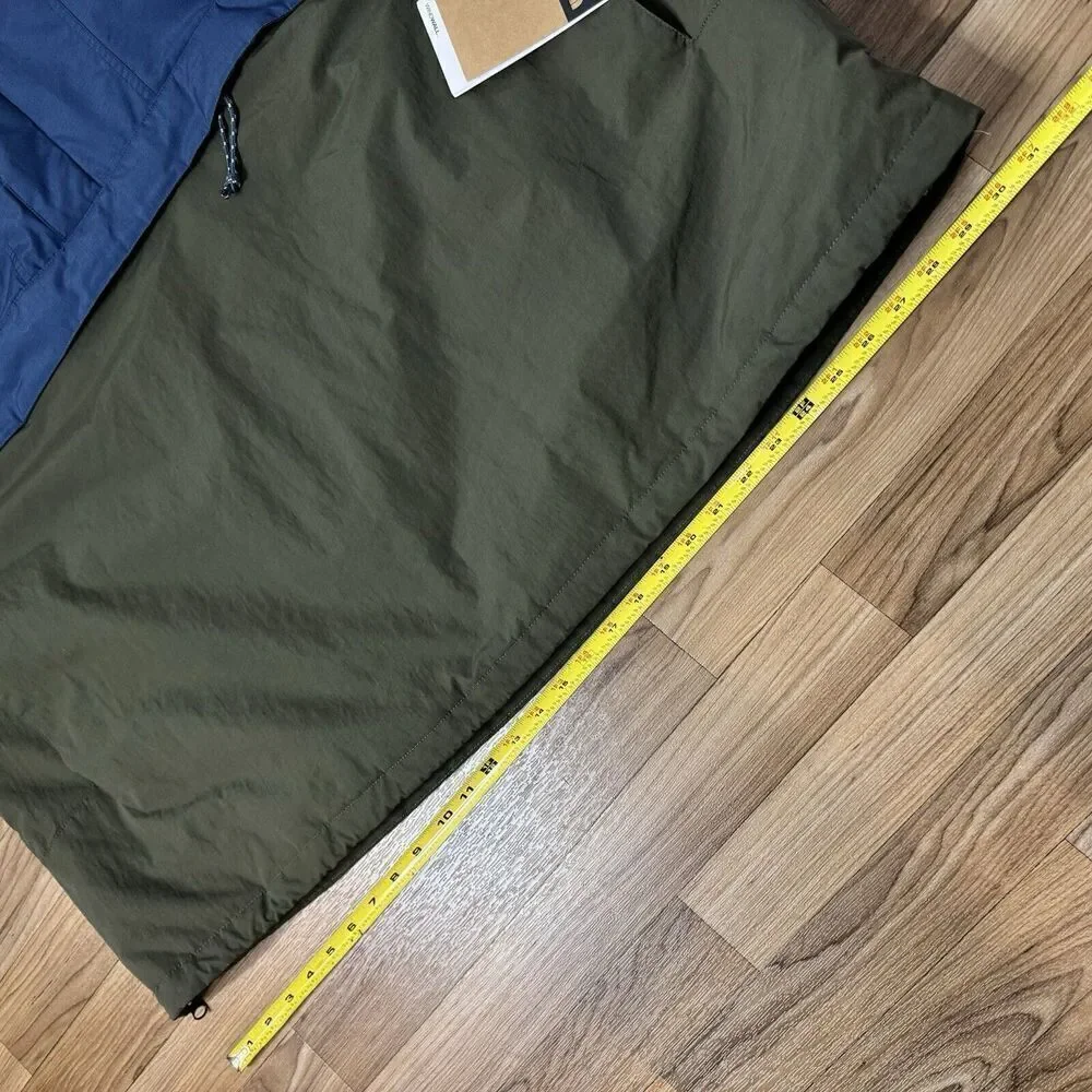 The North Face Men Sz 2XL '78 Low-Fi Hi-TEK WaterProof Windjammer Jacket Blue Gr